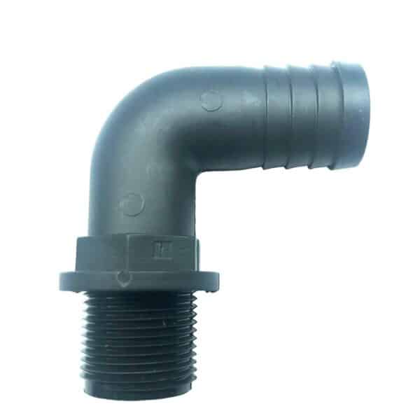 Conexão Curva 90° com Rosca para Mangueira M637/*