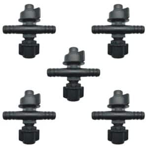 Kit 5 Peças Porta Bico Intermediário Para Mangueira 1/2
