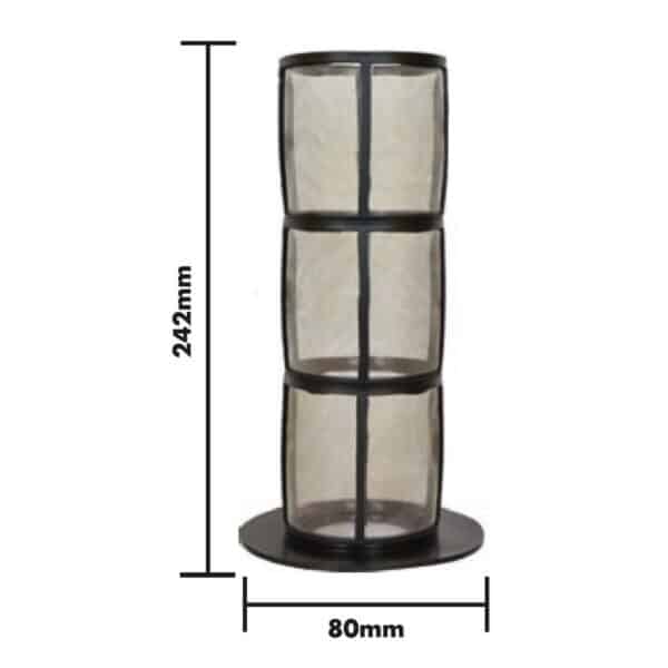 Elemento Filtrante Triplo 242x80mm do Filtro Magnojet M694 - Imagem 3