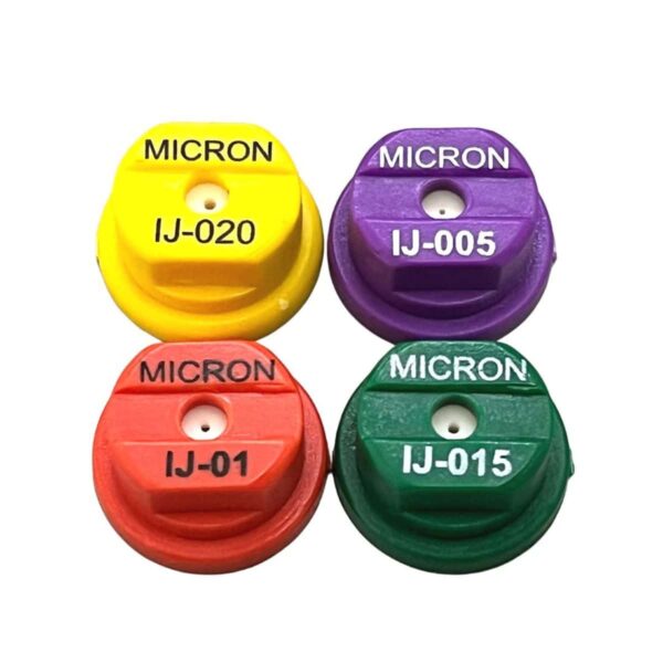 Bico Pulverização Cerâmico Micron Jato Sólido IJ Pacote 5pcs