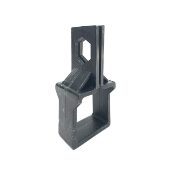 Abraçadeira Tubo Quadrado 30 mm Conector Sextavado 10 peças