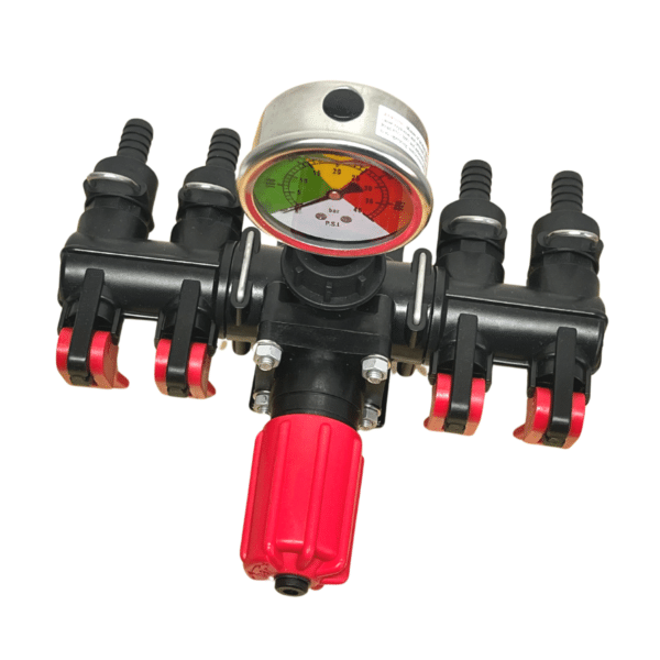 Regulador/Comando de Pressão Hidráulico 4Vias 15Bar 160L - Imagem 5