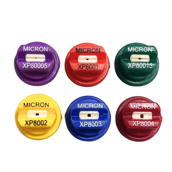Bico Leque Pulverização Cerâmico Micron XP 80 graus 5 peças - Imagem 2