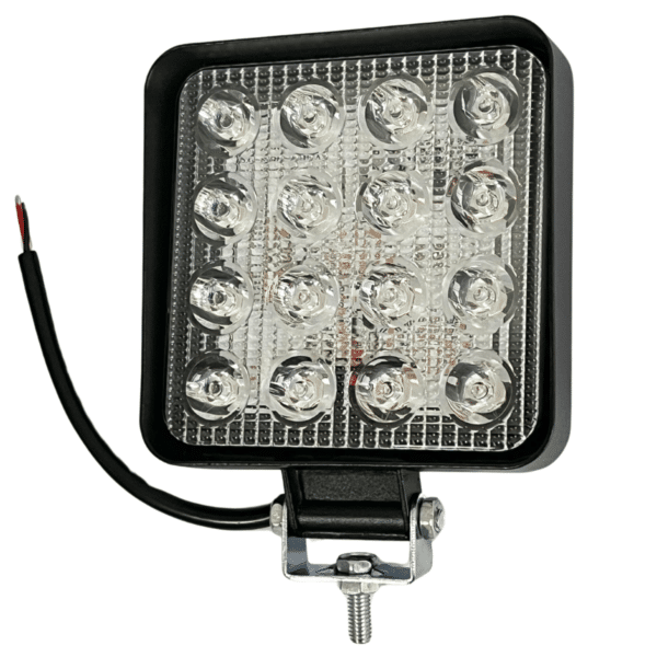 Farol 16 Leds Azul 48W Pulverizador Agrícola Universal - Imagem 3