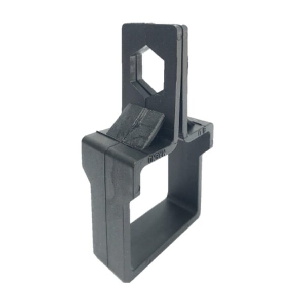 Abraçadeira Tubo Quadrado 40mm c/ Conector Sextavado 10 pcs - Imagem 2